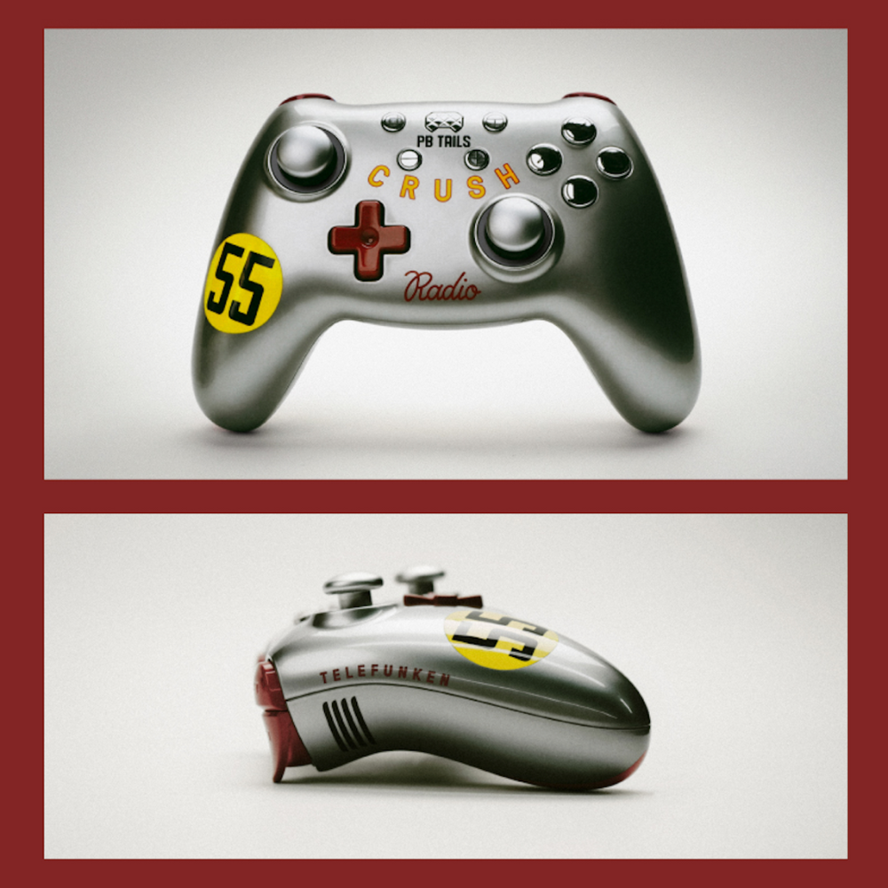 550 Spyder Crush Controller - Limited Edition with K-Silver TMR Joysticks